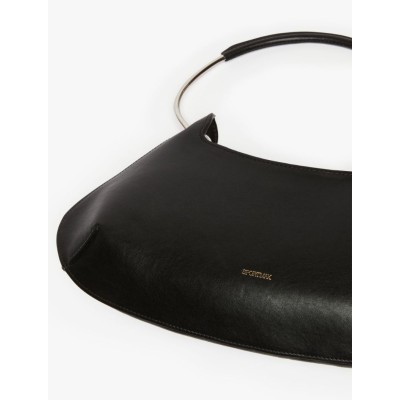 HANDS BAG DI PELLE NERA