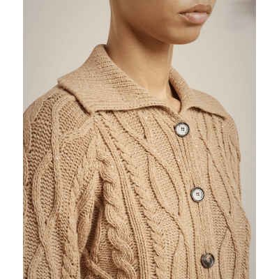 CARDIGAN IN CASHMERE RICICLATO CARDIGAN IN CASHMERE RICICLATO