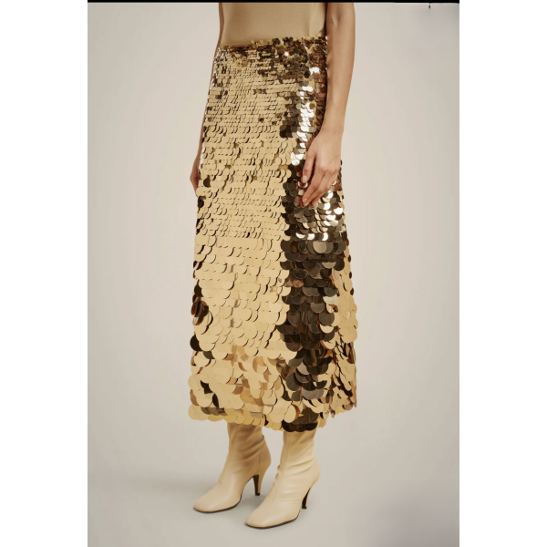 GONNA CON MACRO PAILLETTES