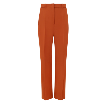 PANTALONE IN CREPE SATIN DI LANA