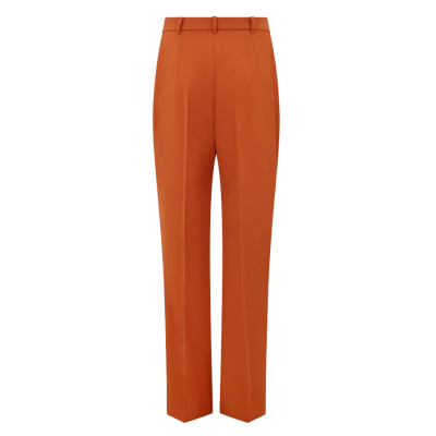 PANTALONE IN CREPE SATIN DI LANA