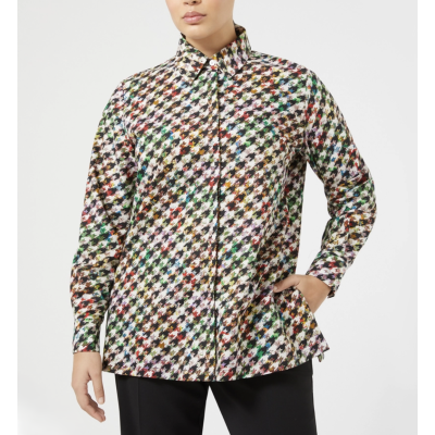CAMICIA IN POPELINE STAMPATO