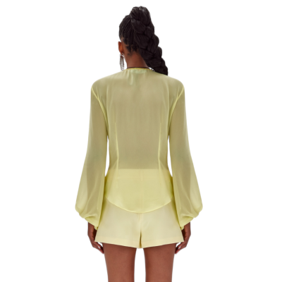 Blusa in georgette