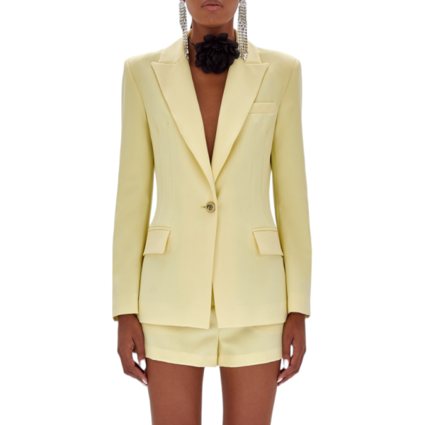 Blazer in cady stretch