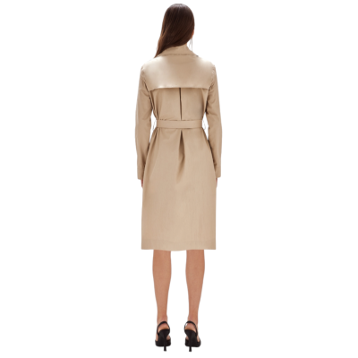 Trench gabardina misto cotone