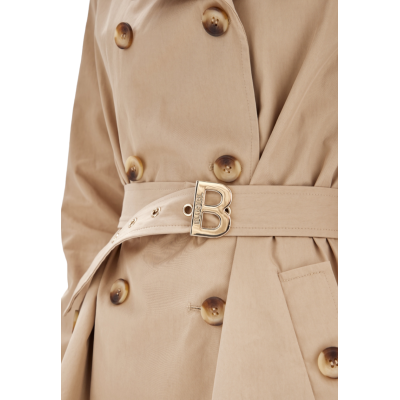 Trench gabardina misto cotone